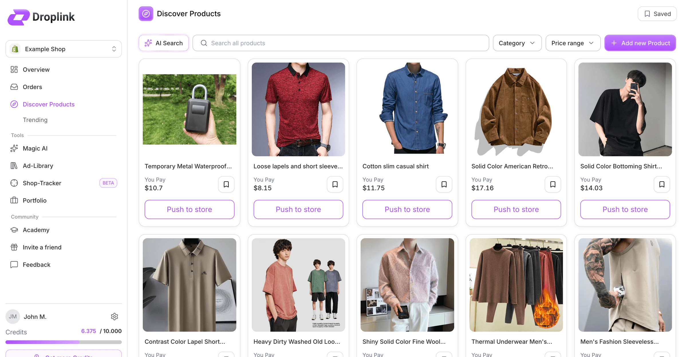 Find Products