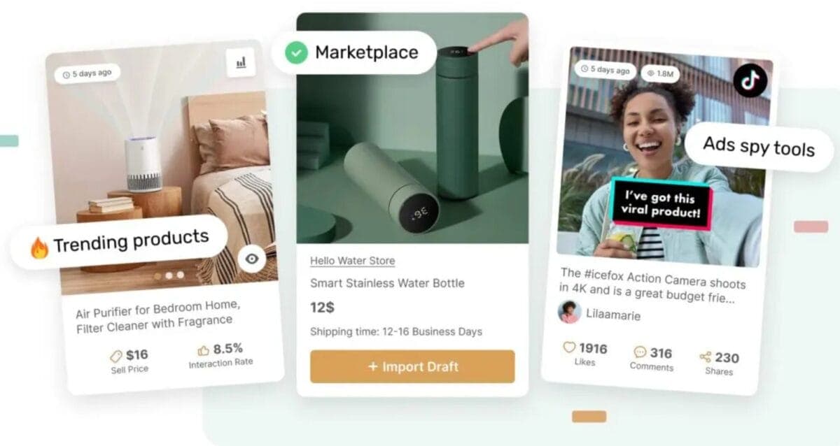 Products blog cover for How to Find Winning Dropshipping Products Using TikTok Ads