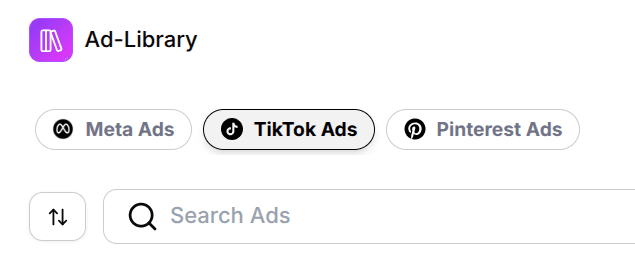 Filter by niche, platform, and format preview