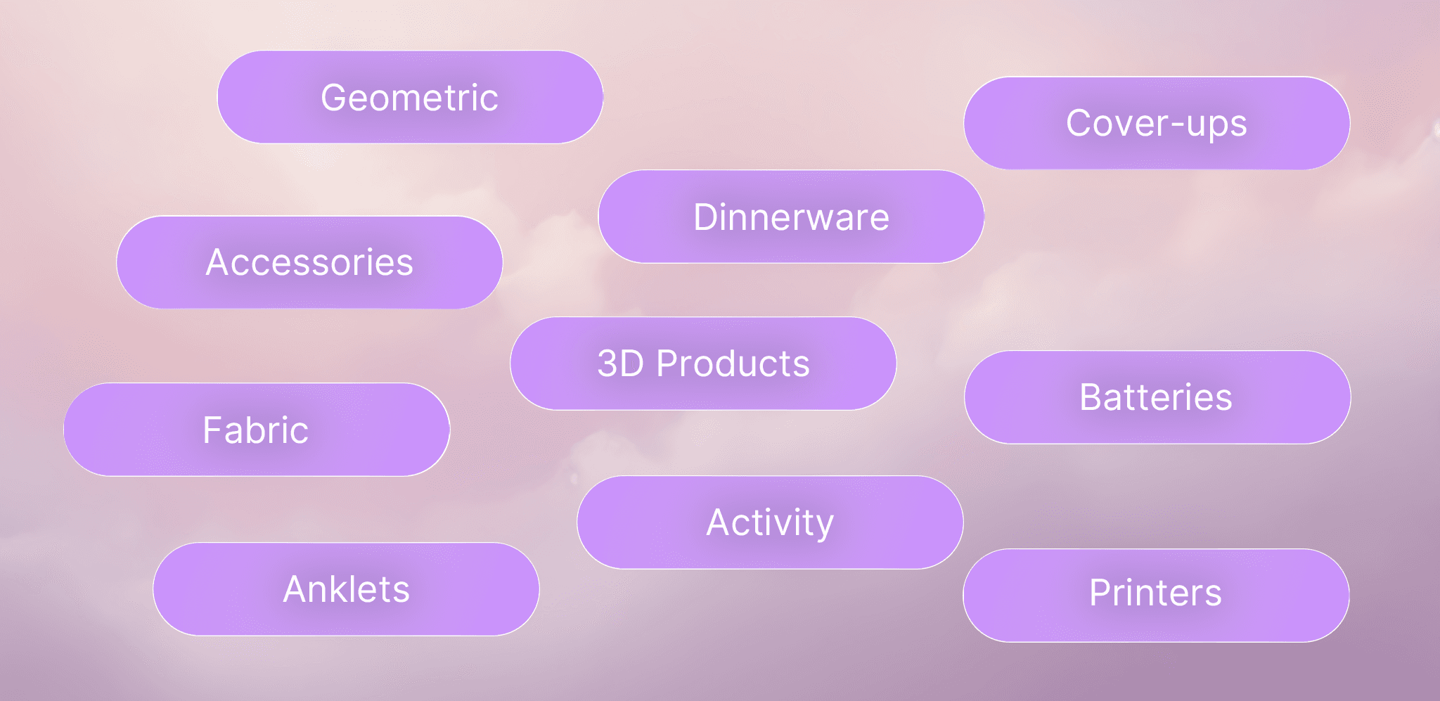 Explore vast categories